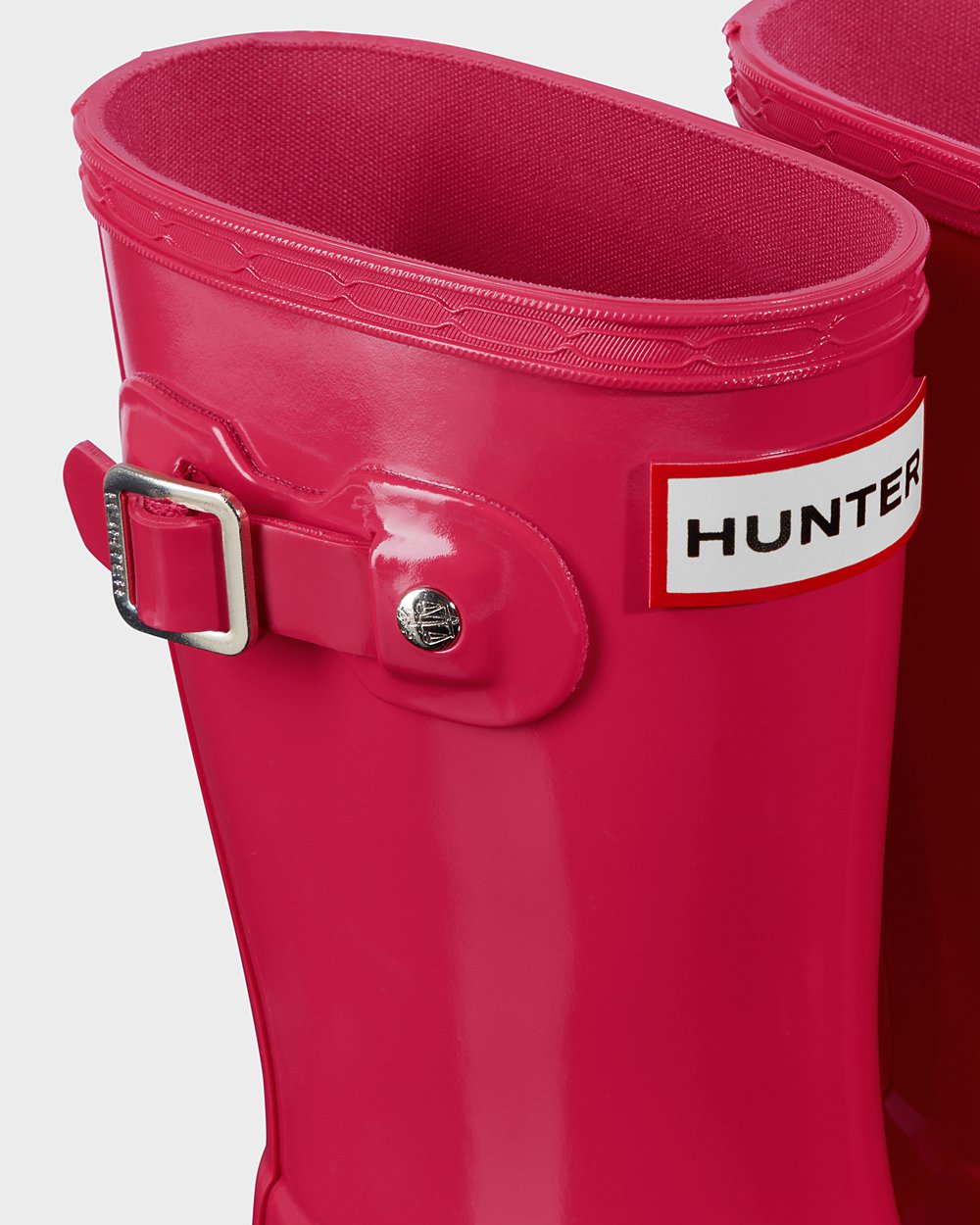 Kids Hunter Rain Boots Pink - Original Little Gloss - 9513704-IB